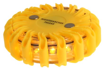 Nightsearcher Pulsar 系列 黄色灯罩 LED 闪光,旋转 信号灯塔 NSPULSAR1Y, 3.7 V, 底座安装
Nightsearcher Pulsar 系列 黄色灯罩 LED 闪光,旋转 信号灯塔 NSPULSAR1Y, 3.7 V, 底座安装
