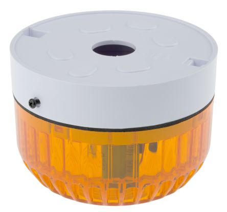 Fulleon Solex 系列 琥珀色灯罩 氙 闪光 信号灯塔 SO/A/SW/10C, 9 → 60 V 直流, 表面安装
		