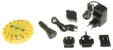 Nightsearcher Pulsar 系列 黄色灯罩 LED 闪光,旋转 信号灯塔 NSPULSAR1Y, 3.7 V, 底座安装
Nightsearcher Pulsar 系列 黄色灯罩 LED 闪光,旋转 信号灯塔 NSPULSAR1Y, 3.7 V, 底座安装