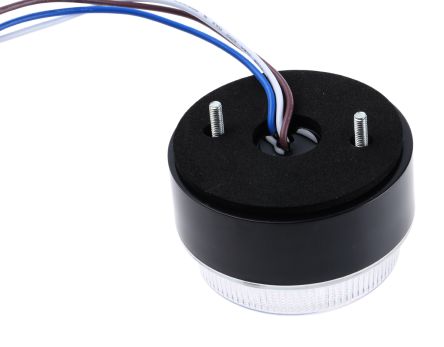 Moflash LED 80 系列 红色灯罩 LED, 稳定灯光 信号灯塔 LED80-04-02, 115 V 交流，230 V 交流, 表面安装
		