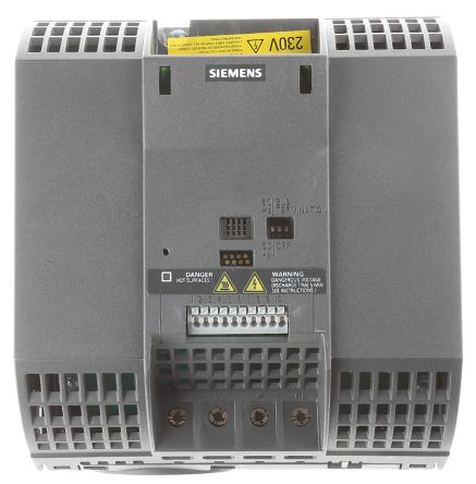 Siemens SINAMICS G110 系列 IP20 2.2 kW 变频器驱动, 0 → 550 Hz, 27.2 A, 200 → 240 V 交流
Siemens SINAMICS G110 系列 IP20 2.2 kW 变频器驱动, 0 → 550 Hz, 27.2 A, 200 → 240 V 交流