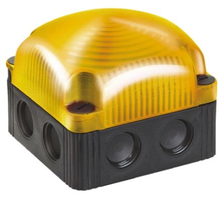 Werma 853 系列 黄色灯罩 LED 闪光 信号灯塔 85332060, 115 → 230 V 交流, 壁挂式
Werma 853 系列 黄色灯罩 LED 闪光 信号灯塔 85332060, 115 → 230 V 交流, 壁挂式