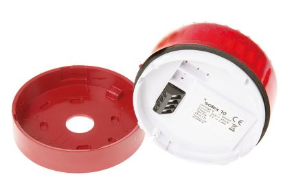 Fulleon Solex 系列 红色灯罩 氙 闪光 信号灯塔 SO/R/SR/10C, 9 → 60 V 直流, 表面安装
Fulleon Solex 系列 红色灯罩 氙 闪光 信号灯塔 SO/R/SR/10C, 9 → 60 V 直流, 表面安装