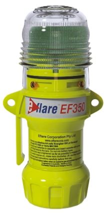 Moflash E-flare 系列 红色灯罩 LED 闪光 信号灯塔 LED-P-EF350-02, 便携式
		