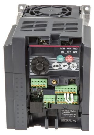 Mitsubishi FR-D720S 系列 IP20 1.5 kW 变频器驱动, 0.2 → 400Hz, 7 A, 200 → 240 V 交流
Mitsubishi FR-D720S 系列 IP20 1.5 kW 变频器驱动, 0.2 → 400Hz, 7 A, 200 → 240 V 交流