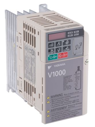Omron V1000 系列 IP20 0.55 kW 变频器驱动, 0.1 → 400Hz, 3.5 A, 200 → 240 V
		