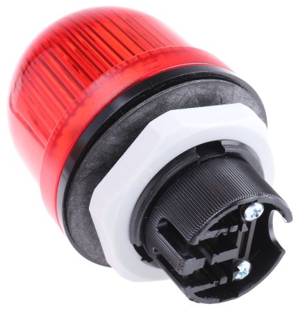 Werma 801 系列 红色灯罩 LED, 稳定灯光 信号灯塔 80110068, 230 V 交流, 面板安装
		