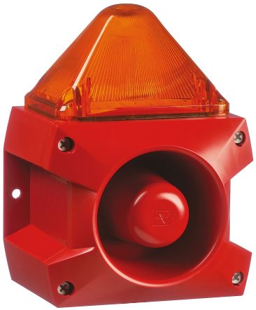 Pfannenberg PA X 5-05 系列 琥珀色灯罩 闪光 氙 发声器 - 信号灯塔组合, 电子发声, 底座安装, 24 V 直流
Pfannenberg PA X 5-05 系列 琥珀色灯罩 闪光 氙 发声器 - 信号灯塔组合, 电子发声, 底座安装, 24 V 直流