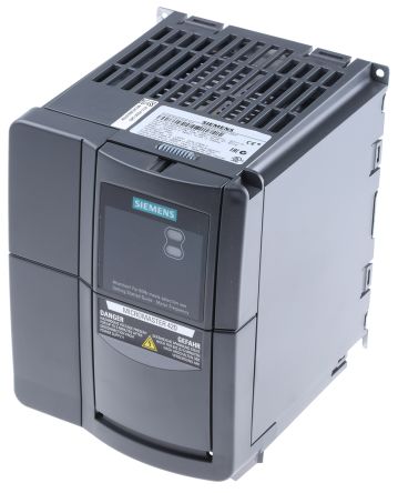 Siemens MICROMASTER 420 系列 IP20 2.2 kW 变频器驱动, 0 → 550 Hz, 20.2 A, 200 → 240 V 交流
		