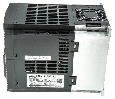 Omron MX2 系列 IP20 1.5 kW 变频器驱动, 0.1 → 1000Hz, 5.4 A, 380 → 480 V
Omron MX2 系列 IP20 1.5 kW 变频器驱动, 0.1 → 1000Hz, 5.4 A, 380 → 480 V