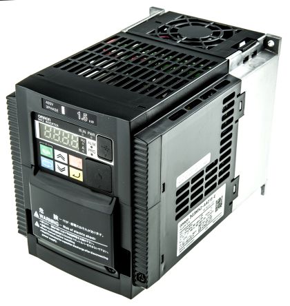 Omron MX2 系列 IP20 1.5 kW 变频器驱动, 0.1 → 1000Hz, 5.4 A, 380 → 480 V
Omron MX2 系列 IP20 1.5 kW 变频器驱动, 0.1 → 1000Hz, 5.4 A, 380 → 480 V