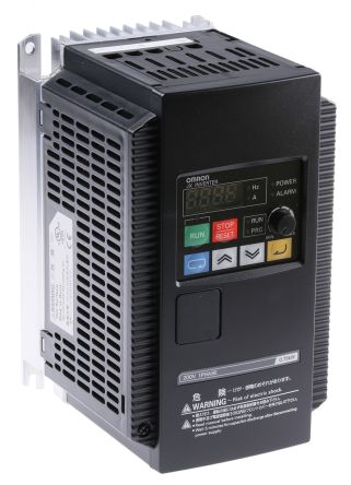 Omron JX 系列 IP20 0.75 kW 变频器驱动, 0.5 → 400Hz, 4 A, 200 → 240 V
Omron JX 系列 IP20 0.75 kW 变频器驱动, 0.5 → 400Hz, 4 A, 200 → 240 V