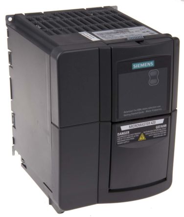 Siemens MICROMASTER 420 系列 IP20 1.1 kW 变频器驱动, 0 → 550 Hz, 5.5 A, 200 → 240 V 交流
Siemens MICROMASTER 420 系列 IP20 1.1 kW 变频器驱动, 0 → 550 Hz, 5.5 A, 200 → 240 V 交流