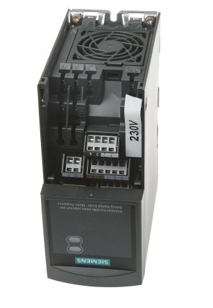 Siemens MICROMASTER 420 系列 IP20 0.12 kW 变频器驱动, 0 → 550 Hz, 1.8 A, 200 → 240 V 交流
Siemens MICROMASTER 420 系列 IP20 0.12 kW 变频器驱动, 0 → 550 Hz, 1.8 A, 200 → 240 V 交流