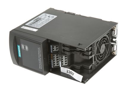 Siemens MICROMASTER 420 系列 IP20 0.12 kW 变频器驱动, 0 → 550 Hz, 1.8 A, 200 → 240 V 交流
Siemens MICROMASTER 420 系列 IP20 0.12 kW 变频器驱动, 0 → 550 Hz, 1.8 A, 200 → 240 V 交流