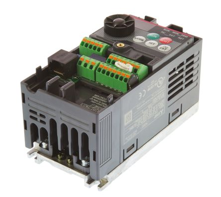 Mitsubishi FR-D720S 系列 IP20 0.1 kW 变频器驱动, 0.2 → 400Hz, 0.8 A, 200 → 240 V 交流
		