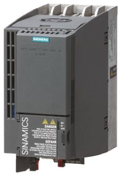 Siemens SINAMICS G120C 系列 IP20 7.5 kW 变频器驱动, 0 → 550Hz, 16.5 A, 380 → 480 V 交流
		