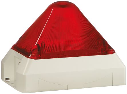 Pfannenberg PY X-M-10 系列 红色灯罩 氙 闪光 信号灯塔 21551105055, 230 V 交流, 面板安装
Pfannenberg PY X-M-10 系列 红色灯罩 氙 闪光 信号灯塔 21551105055, 230 V 交流, 面板安装