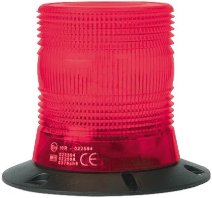 RS Pro V10991 系列 红色灯罩 氙 闪光 信号灯塔 XCBMV0506 R, 10 → 100 V 直流, 表面安装
		