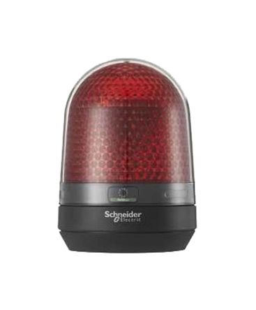 Schneider Electric XVR 系列 橙色灯罩 LED 闪光，旋转 信号灯塔 XVR3E04, 48 V 直流, 底座安装
		