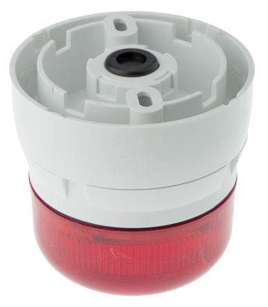 Klaxon Flashguard Xenon 系列 红色灯罩 氙 闪光 信号灯塔 QBS-0002, 110 V 交流, 表面安装
Klaxon Flashguard Xenon 系列 红色灯罩 氙 闪光 信号灯塔 QBS-0002, 110 V 交流, 表面安装