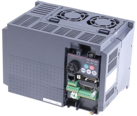 Mitsubishi FR-E740 系列 IP20 5.5 kW 变频器驱动, 0.2 → 400Hz, 12 A, 380 → 480 V 交流
Mitsubishi FR-E740 系列 IP20 5.5 kW 变频器驱动, 0.2 → 400Hz, 12 A, 380 → 480 V 交流