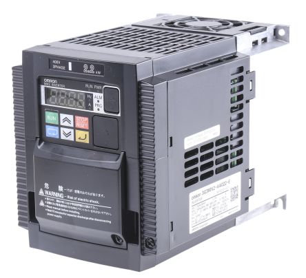 Omron MX2 系列 IP20 2.2 kW 变频器驱动, 0.1 → 1000Hz, 6.9 A, 380 → 480 V
		