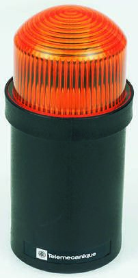Schneider Electric XVD 系列 橙色灯罩 放电管 闪光 信号灯塔 XVDLS6B5, 24 V 交流/直流, 表面安装
		