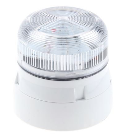 Klaxon Flashguard Xenon 系列 透明灯罩 氙 闪光 信号灯塔 QBS-0055, 12 V 直流,24 V 直流, 表面安装
Klaxon Flashguard Xenon 系列 透明灯罩 氙 闪光 信号灯塔 QBS-0055, 12 V 直流,24 V 直流, 表面安装