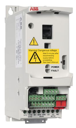 ABB ACS310 系列 IP20 0.37 kW 变频器驱动, 0 → 500Hz, 1.3 A, 380 → 480 V
		