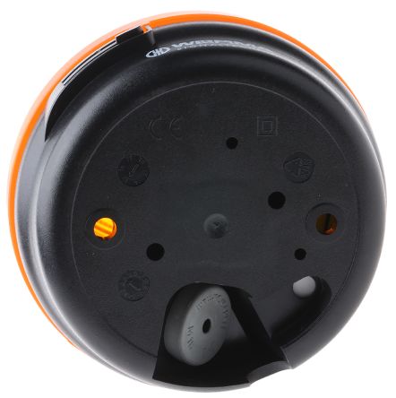 Werma 827 系列 黄色灯罩 白炽 闪光 信号灯塔 82730075, 24 V 交流/直流, 表面安装
		