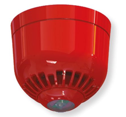 Klaxon Sonos 脉冲 系列 红色灯罩 闪光 LED 发声器 - 信号灯塔组合, 电子发声, 壁挂式, 17 → 60 V 直流, 97dB
Klaxon Sonos 脉冲 系列 红色灯罩 闪光 LED 发声器 - 信号灯塔组合, 电子发声, 壁挂式, 17 → 60 V 直流, 97dB
