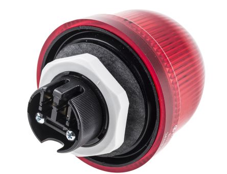 Werma 817 系列 红色灯罩 氙 闪光 信号灯塔 81710055, 24 V 直流, 面板安装
		