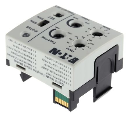 Eaton 0.75 kW 参数装载器, 3.2/1.9 A, 230/400 V, 使用于DE1 系列变频器
Eaton 0.75 kW 参数装载器, 3.2/1.9 A, 230/400 V, 使用于DE1 系列变频器