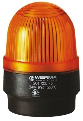 Werma 202 系列 黄色灯罩 氙 闪光 信号灯塔 20230055, 24 V 直流, 壁挂式
Werma 202 系列 黄色灯罩 氙 闪光 信号灯塔 20230055, 24 V 直流, 壁挂式