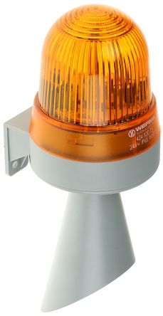 Werma 424 系列 黄色灯罩 静态 LED 喇叭 - 信号灯塔组合, 喇叭发声, 表面安装, 24 V 交流/直流, 98dB
Werma 424 系列 黄色灯罩 静态 LED 喇叭 - 信号灯塔组合, 喇叭发声, 表面安装, 24 V 交流/直流, 98dB