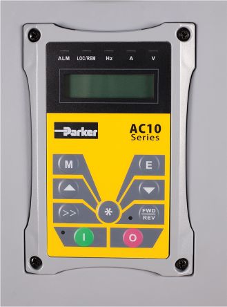 Parker AC10 系列 IP66 0.75 kW 变频器驱动, 0.5 → 590Hz, 11.4 A, 230 V 交流, 使用于0.75 kW 交流电动机
Parker AC10 系列 IP66 0.75 kW 变频器驱动, 0.5 → 590Hz, 11.4 A, 230 V 交流, 使用于0.75 kW 交流电动机