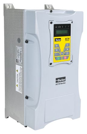 Parker AC10 系列 IP66 0.75 kW 变频器驱动, 0.5 → 590Hz, 11.4 A, 230 V 交流, 使用于0.75 kW 交流电动机
Parker AC10 系列 IP66 0.75 kW 变频器驱动, 0.5 → 590Hz, 11.4 A, 230 V 交流, 使用于0.75 kW 交流电动机