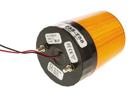 RS Pro V10998 系列 琥珀色灯罩 氙 闪光 信号灯塔 XLT2MV A, 10 → 100 V 直流,20 → 72 V 交流, 表面安装
RS Pro V10998 系列 琥珀色灯罩 氙 闪光 信号灯塔 XLT2MV A, 10 → 100 V 直流,20 → 72 V 交流, 表面安装