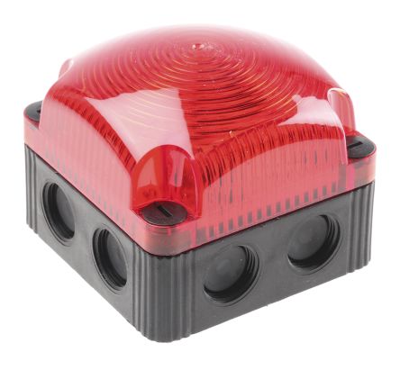Werma 853 系列 红色灯罩 LED 闪光 信号灯塔 85311060, 115 → 230 V 交流, 基座安装/壁装
Werma 853 系列 红色灯罩 LED 闪光 信号灯塔 85311060, 115 → 230 V 交流, 基座安装/壁装