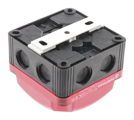 Werma 853 系列 红色灯罩 LED 闪光 信号灯塔 85311060, 115 → 230 V 交流, 基座安装/壁装
Werma 853 系列 红色灯罩 LED 闪光 信号灯塔 85311060, 115 → 230 V 交流, 基座安装/壁装