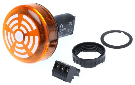 Werma 150 系列 黄色灯罩 静态 LED 信号灯塔 - 蜂鸣器组合, 蜂鸣器发声, 面板安装, 230 V 交流
Werma 150 系列 黄色灯罩 静态 LED 信号灯塔 - 蜂鸣器组合, 蜂鸣器发声, 面板安装, 230 V 交流