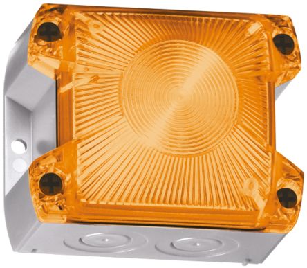 Pfannenberg PY X-S-05 系列 琥珀色灯罩 氙 闪光 信号灯塔 21510104055, 230 V 交流, 面板安装
Pfannenberg PY X-S-05 系列 琥珀色灯罩 氙 闪光 信号灯塔 21510104055, 230 V 交流, 面板安装