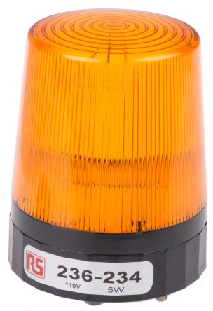 RS Pro V10998 系列 琥珀色灯罩 氙 闪光 信号灯塔 XLT5110 A, 110 V 交流, 表面安装
RS Pro V10998 系列 琥珀色灯罩 氙 闪光 信号灯塔 XLT5110 A, 110 V 交流, 表面安装