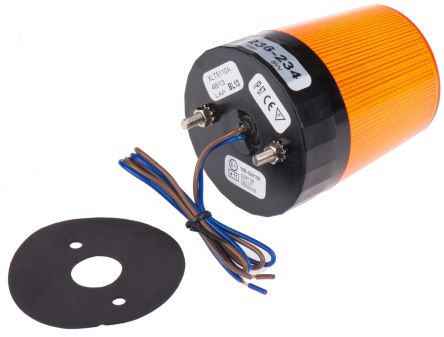 RS Pro V10998 系列 琥珀色灯罩 氙 闪光 信号灯塔 XLT5110 A, 110 V 交流, 表面安装
RS Pro V10998 系列 琥珀色灯罩 氙 闪光 信号灯塔 XLT5110 A, 110 V 交流, 表面安装