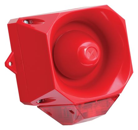 Fulleon Asserta Midi 系列 琥珀色灯罩 闪光 LED 发声器 - 信号灯塔组合, 电子发声, 表面安装, 9 → 60 V 直流, 108dB
Fulleon Asserta Midi 系列 琥珀色灯罩 闪光 LED 发声器 - 信号灯塔组合, 电子发声, 表面安装, 9 → 60 V 直流, 108dB