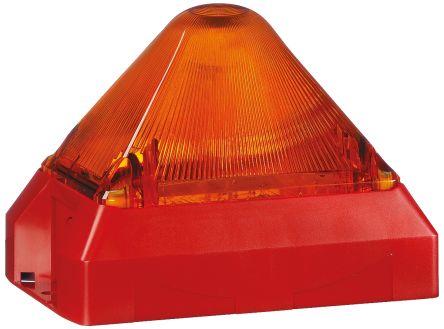 Pfannenberg PY X-M-05 系列 琥珀色灯罩 氙 闪光 信号灯塔 21550814000, 24 V 交流/直流, 面板安装
		