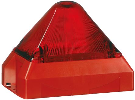 Pfannenberg PY X-M-05 系列 红色灯罩 氙 闪光 信号灯塔 21550105000, 230 V 交流, 面板安装
Pfannenberg PY X-M-05 系列 红色灯罩 氙 闪光 信号灯塔 21550105000, 230 V 交流, 面板安装