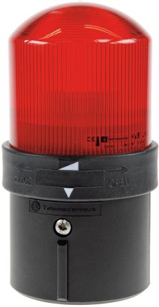 Schneider Electric XVB 系列 红色灯罩 白炽 闪光 信号灯塔 XVBL4B4, 24 V 交流,24 → 48 V 直流, 面板安装
Schneider Electric XVB 系列 红色灯罩 白炽 闪光 信号灯塔 XVBL4B4, 24 V 交流,24 → 48 V 直流, 面板安装