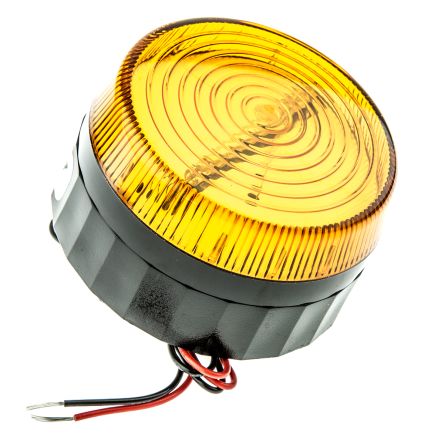 RS Pro V10998 系列 琥珀色灯罩 氙 闪光 信号灯塔 XLP5MV A, 10 → 100 V 直流，20 → 72 V 交流, 表面安装
		